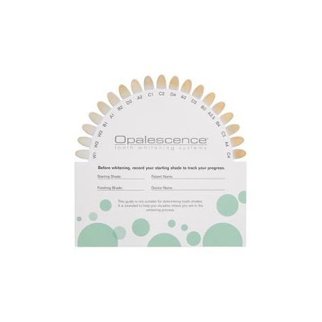Ultradent Shade Guide Card ref | DentaCarts | Dental Cart