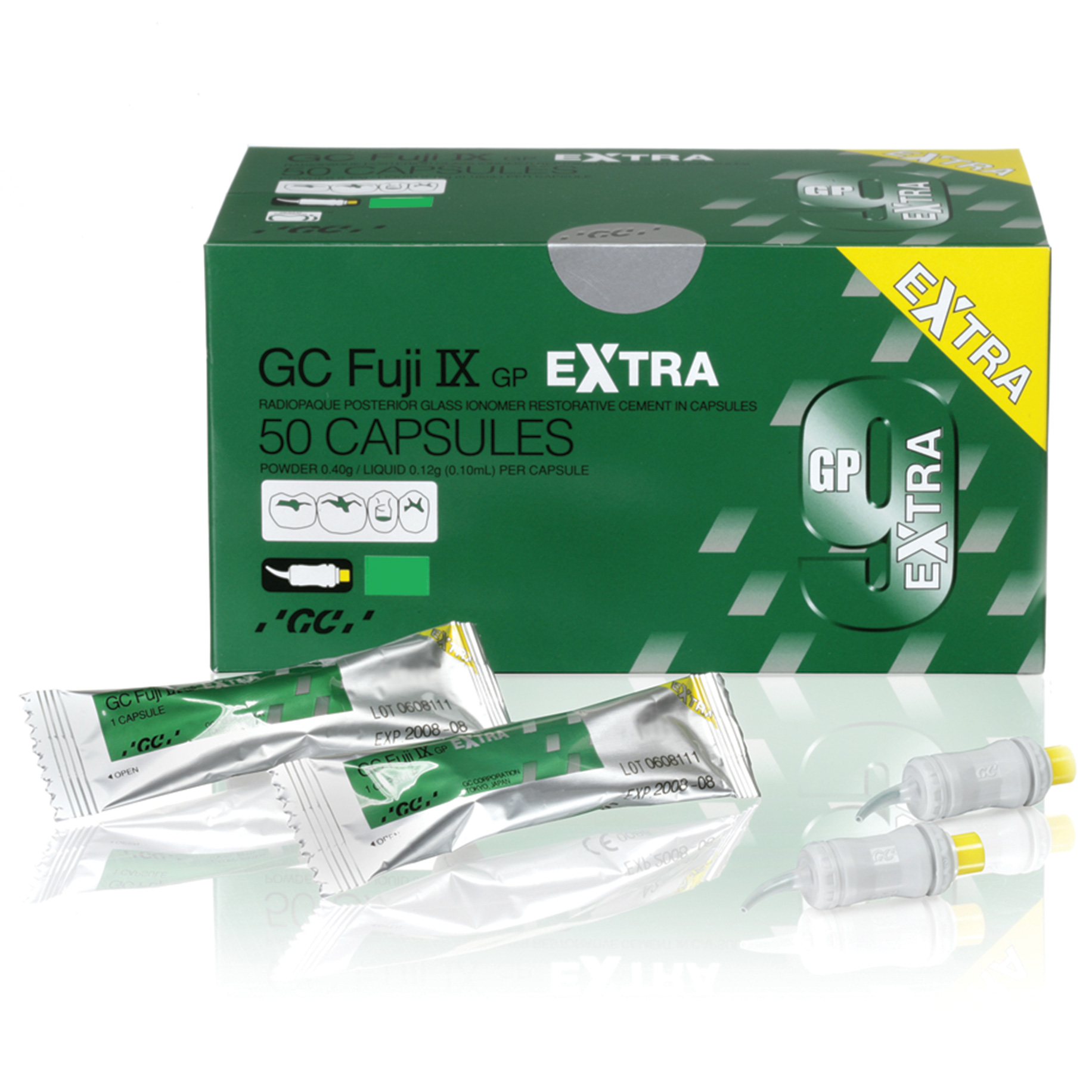 GC Piece Fuji Extra Capsule | DentaCarts | Dental Cart