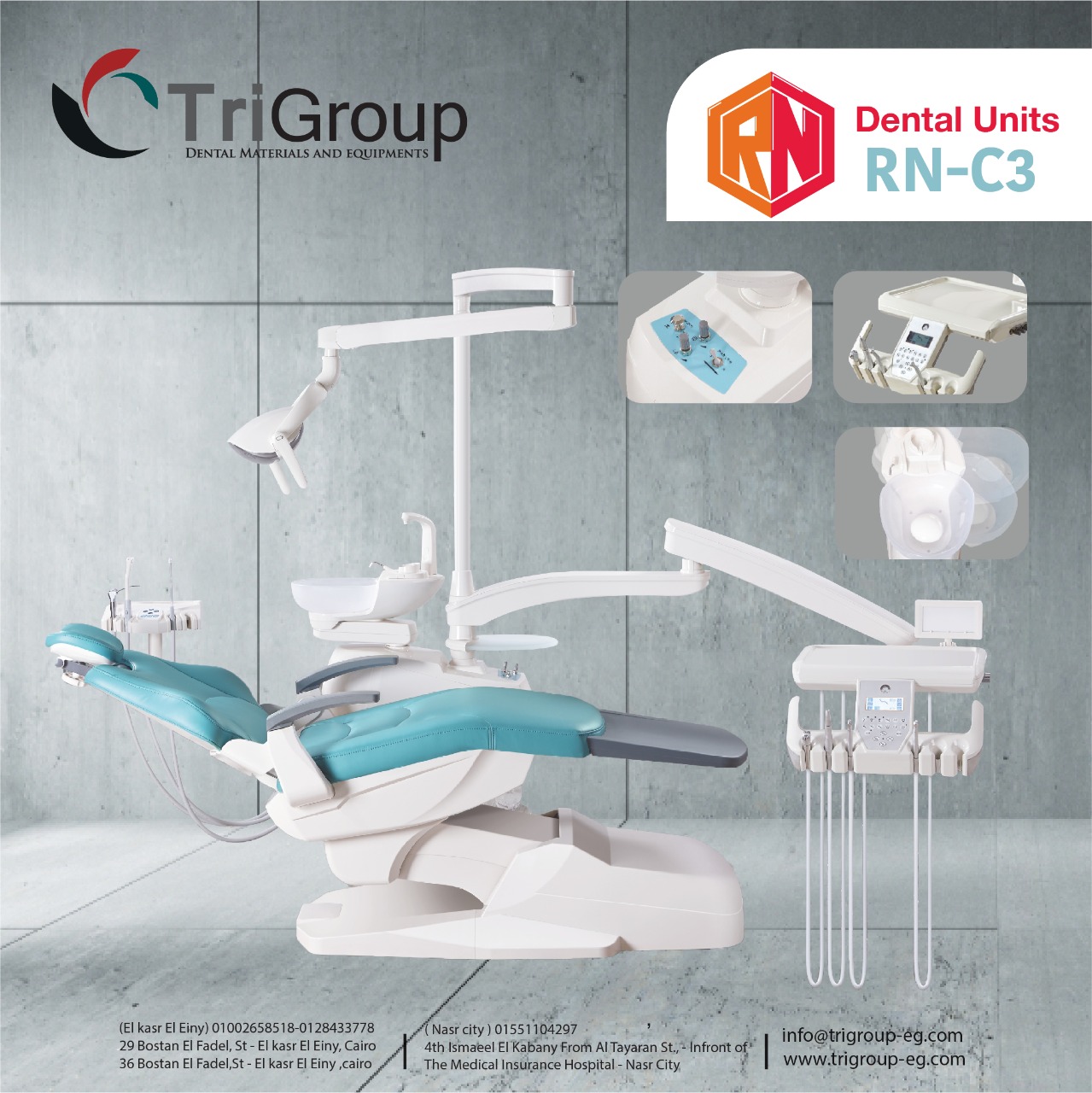 RN C3 Dental Unit | DentaCarts | Dental Cart