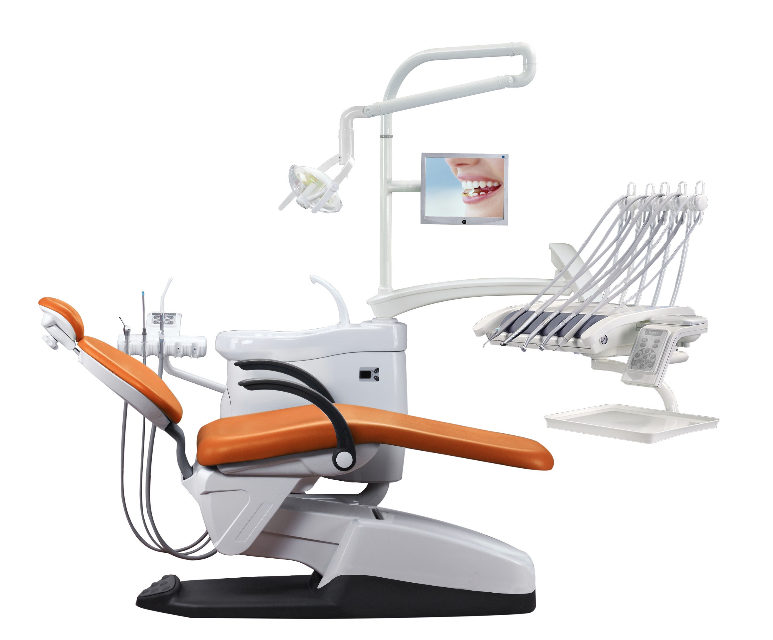 Runyes Dental Unit Model Care 22 Swing Type | DentaCarts | Dental Cart