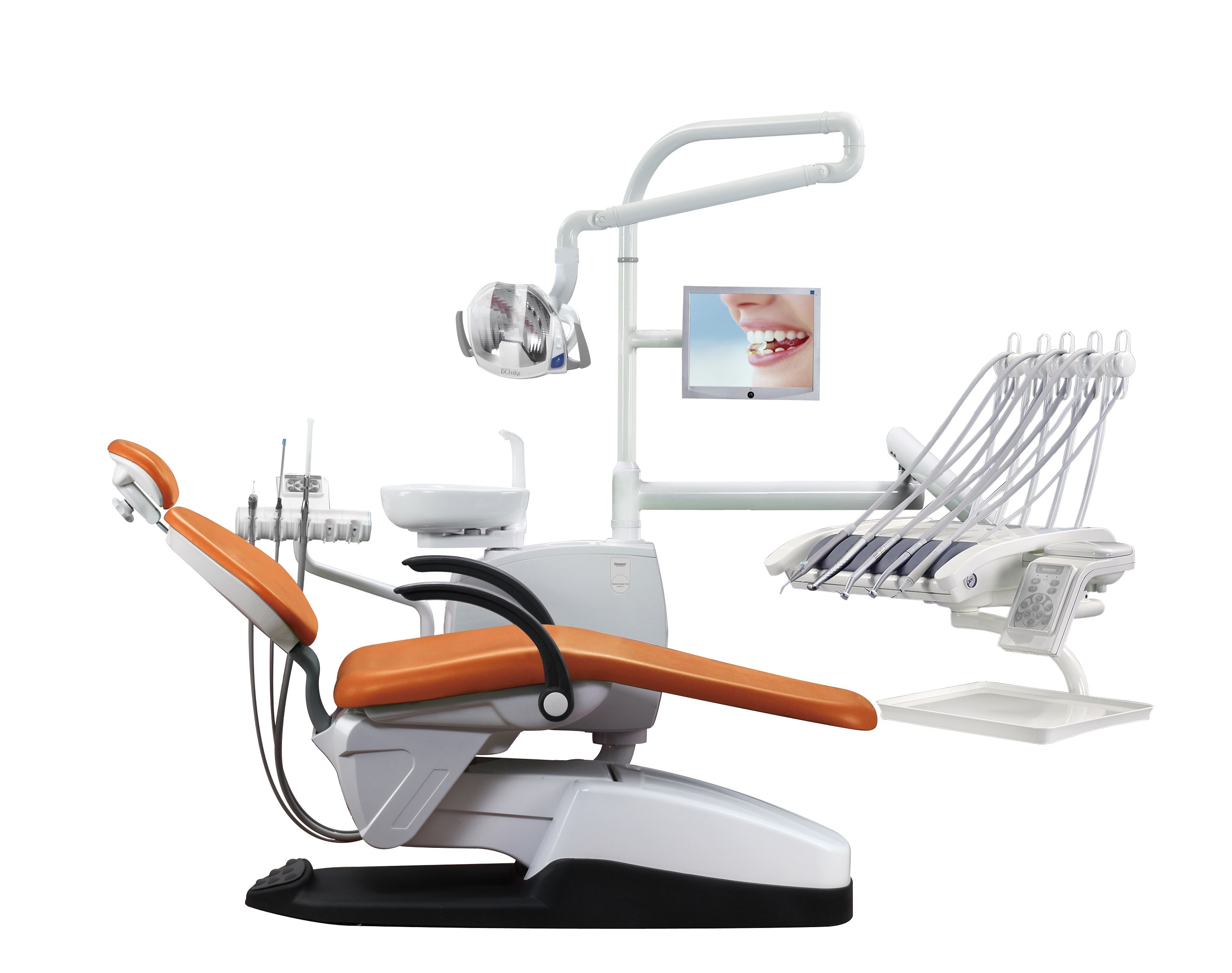 Runyes Dental Unit Model Care 11 Swing Type | DentaCarts | Dental Cart