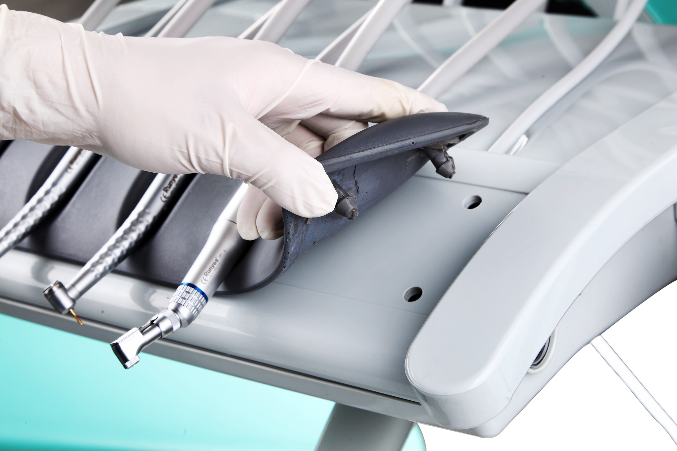 Runyes Dental Unit Model Care 11 Swing Type | DentaCarts | Dental Cart