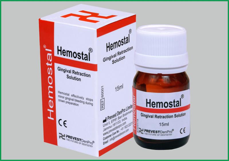 Prevest Hemostal Solution (15ml) | DentaCarts | Dental Cart