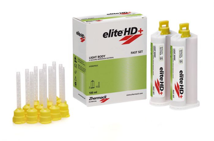 Zhermack Elite HD Light Body Fast Set 2x50 ml | DentaCarts | Dental Cart