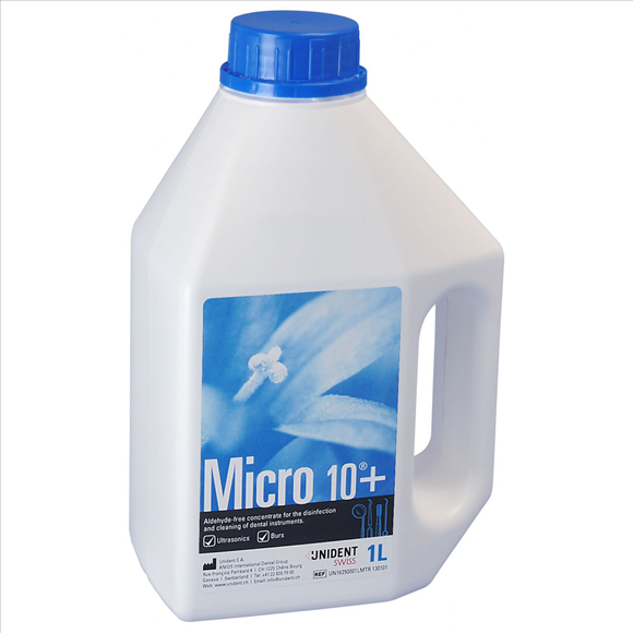 Unident Micro 10+ (1L) | DentaCarts | Dental Cart