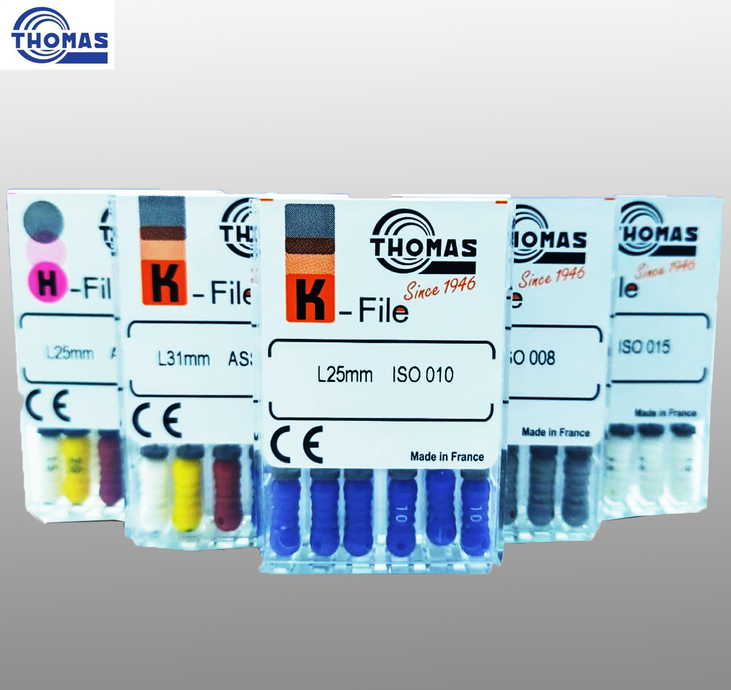 Thomas Kfile size 15-40 made in france | DentaCarts | Dental Cart