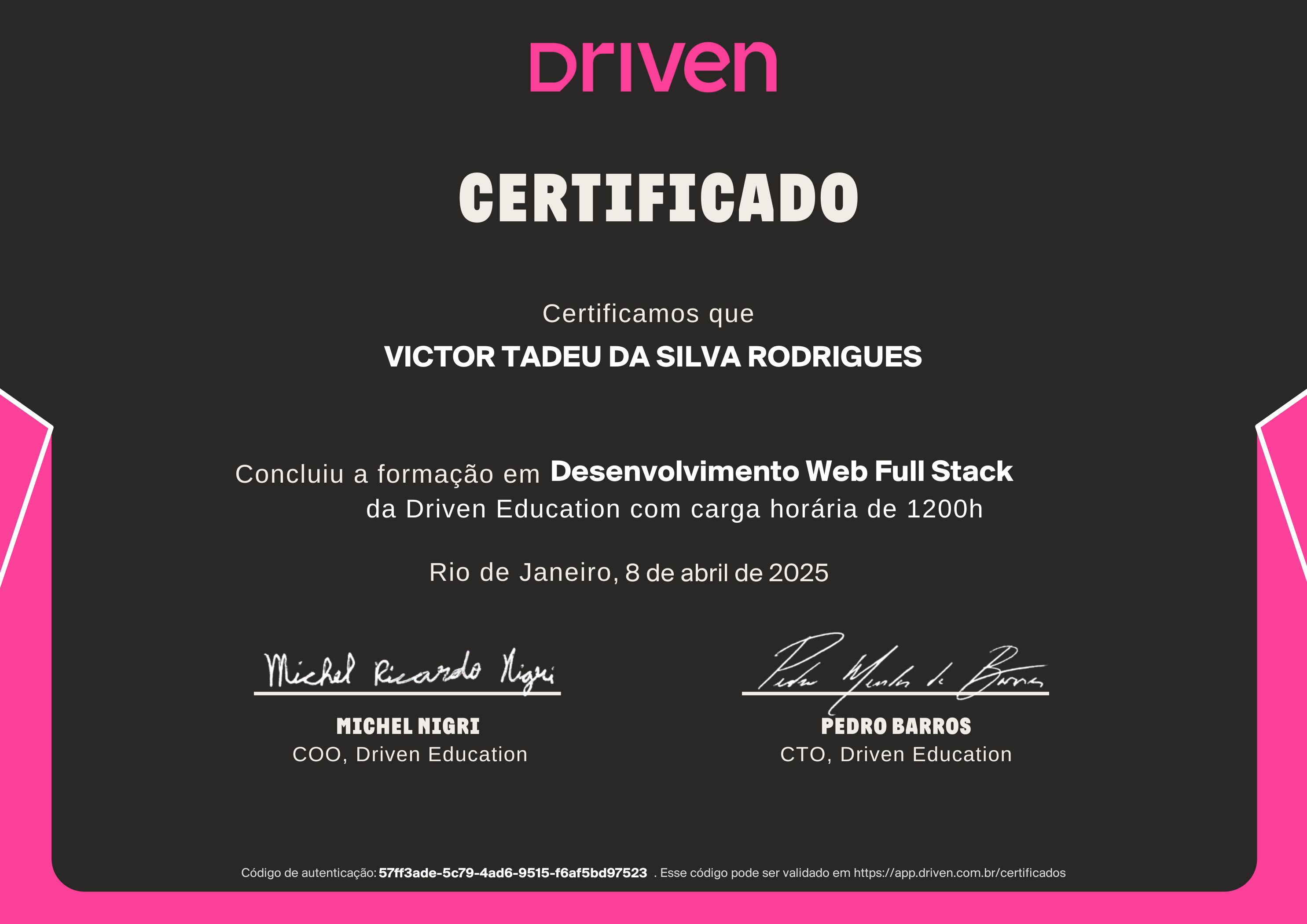 Victor Rodrigues - Full Stack Developer | Software Engineer | Front-End ...