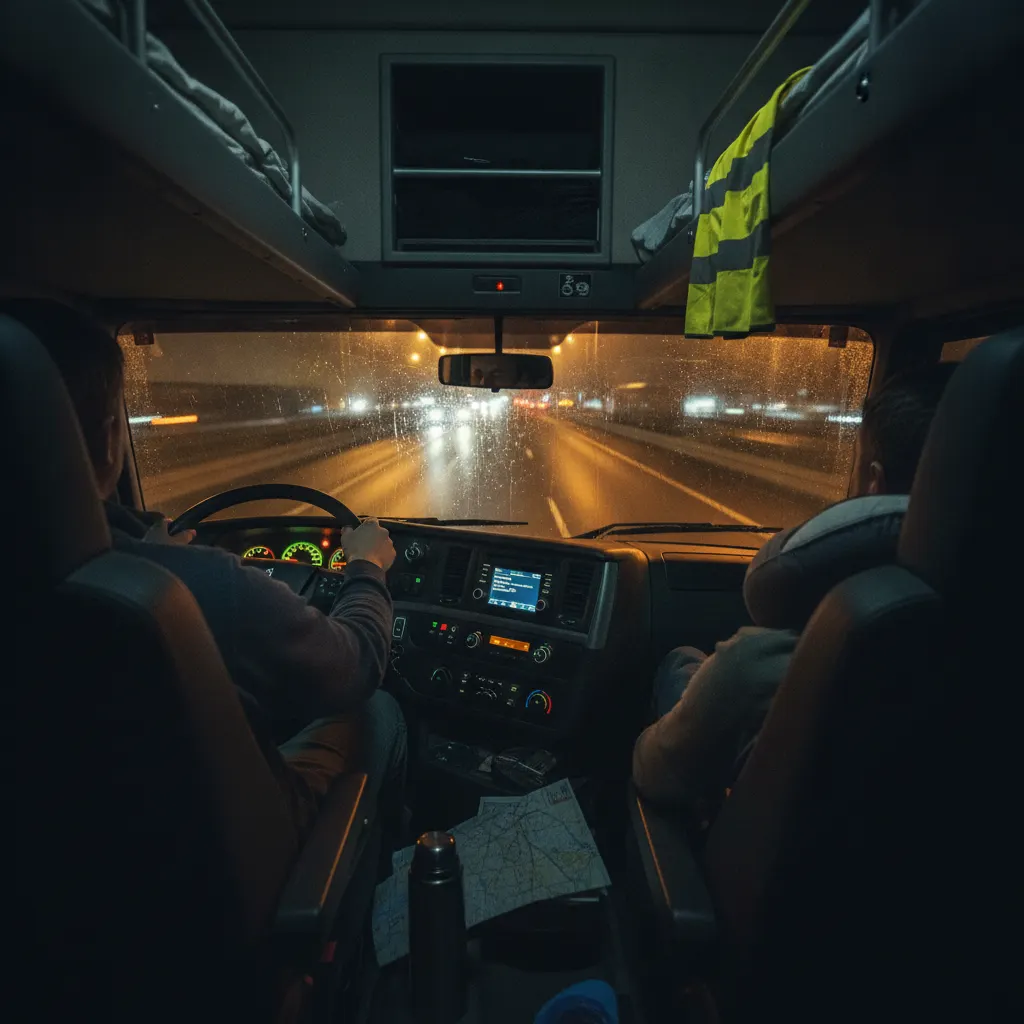 Multi-manning under EU 561: the 30-hour rest window, the availability switch, and what double-manned really means for your daily rest