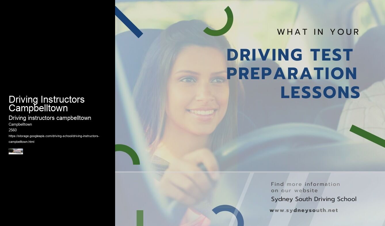 Driving Instructors Campbelltown