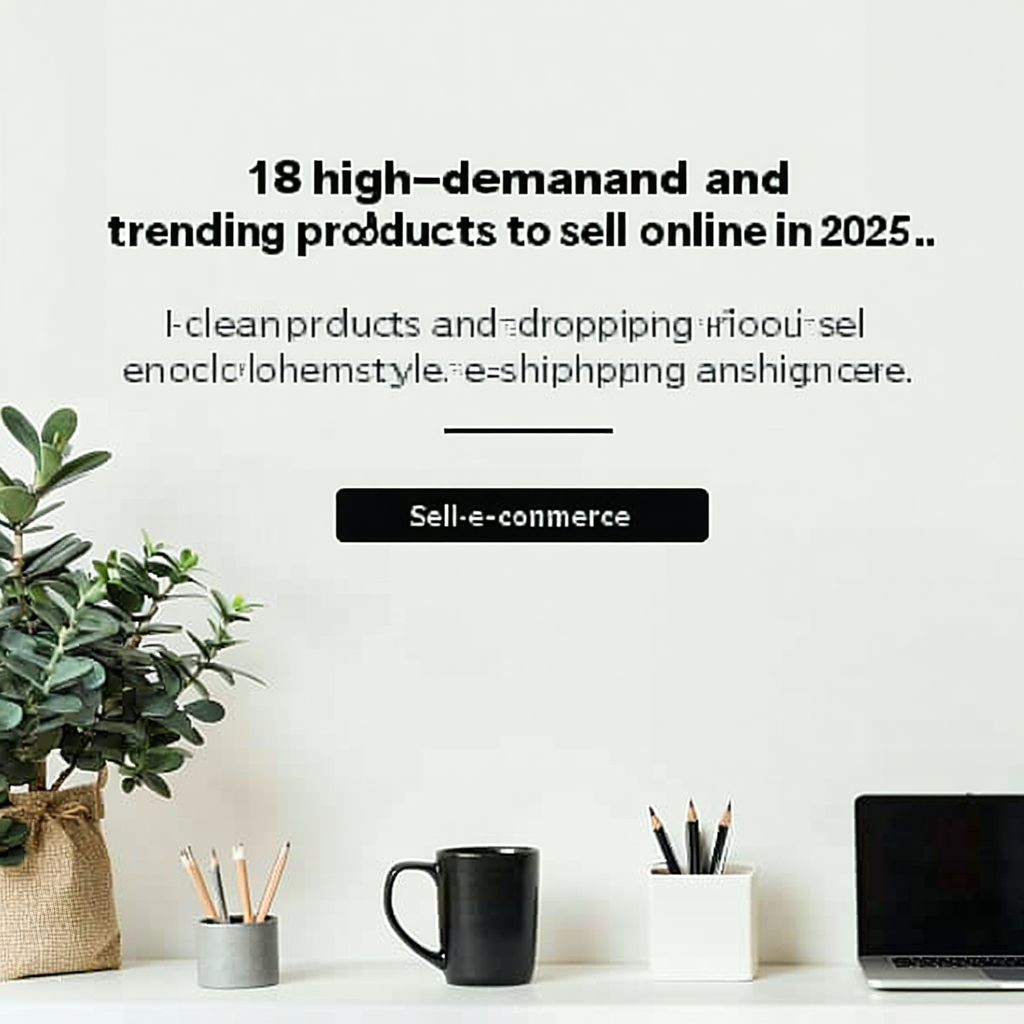 18 high-demand and trending products to sell online in 2025 - Sell ...