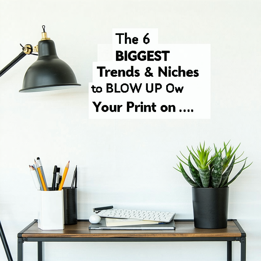 The 6 BIGGEST Trends & Niches to BLOW UP Your Print on ...