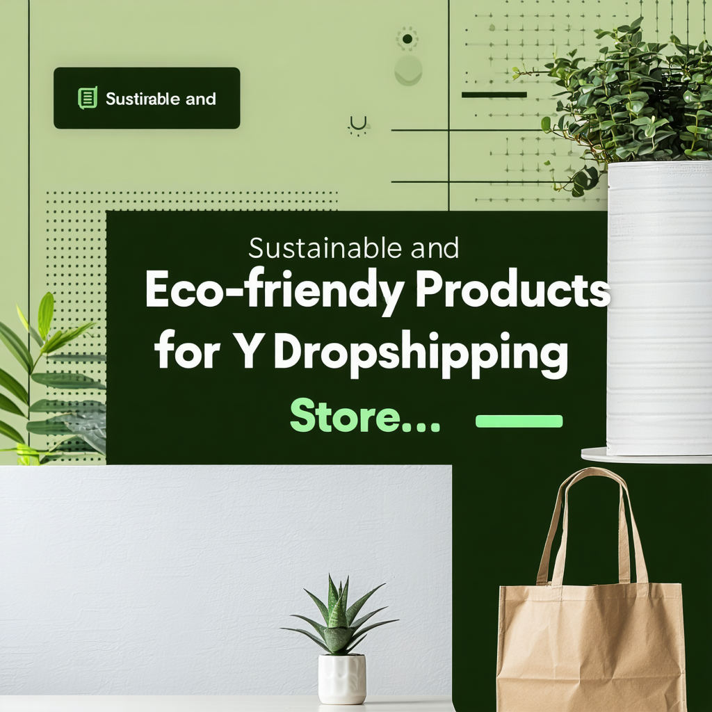 Sustainable and Eco-friendly Products for Your Dropshipping Store ...