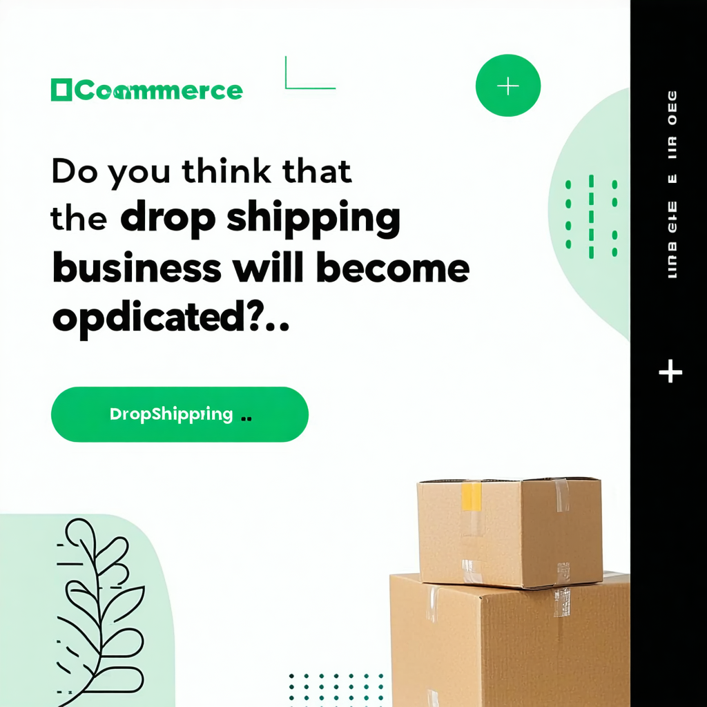 Do you think that the drop shipping business will become outdated ...