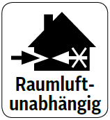 Raumluft unabhängig