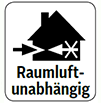 Raumluftunabhängig