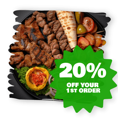 20% off your first order