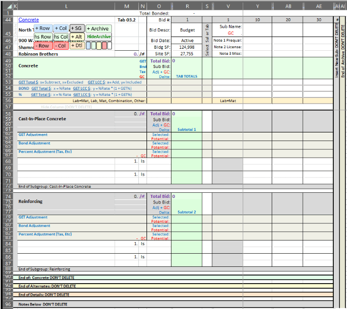 FREE BidLeveling Template (Updated 2024)