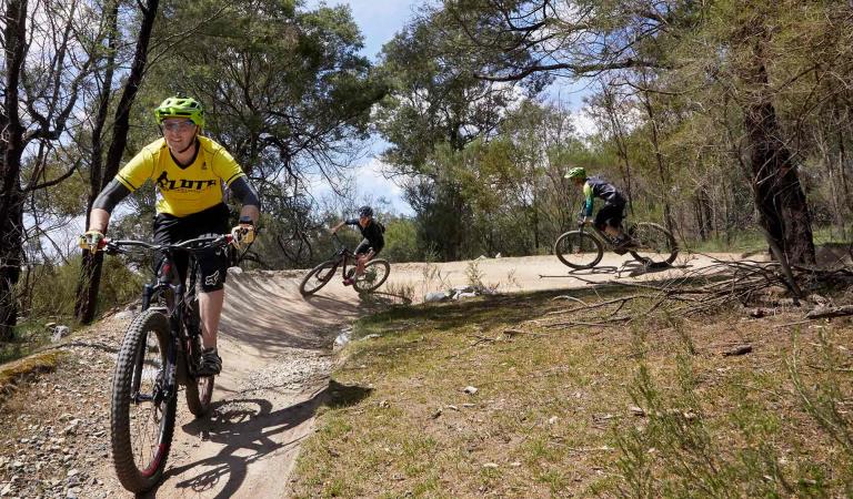 downhill bike trails near me