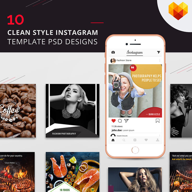 10 Clean Style Instagram Pictures