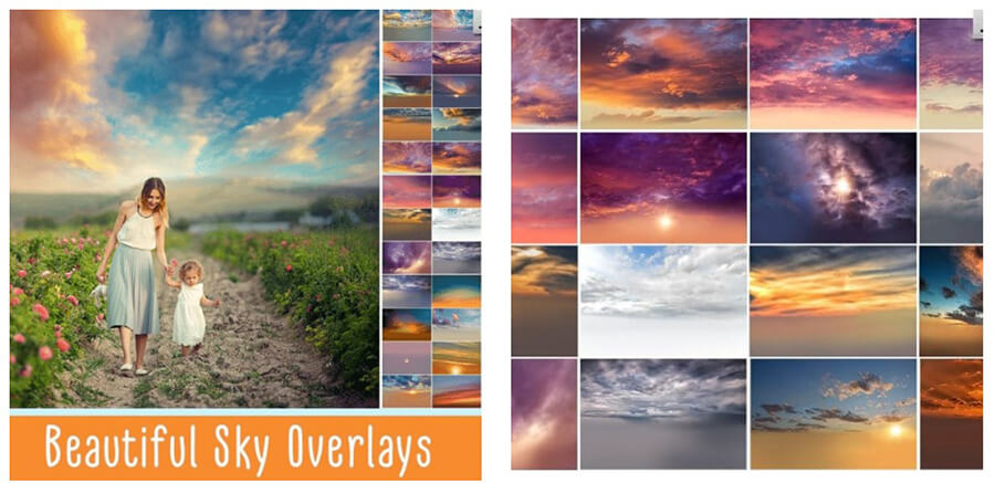 Stunning Sky Overlays