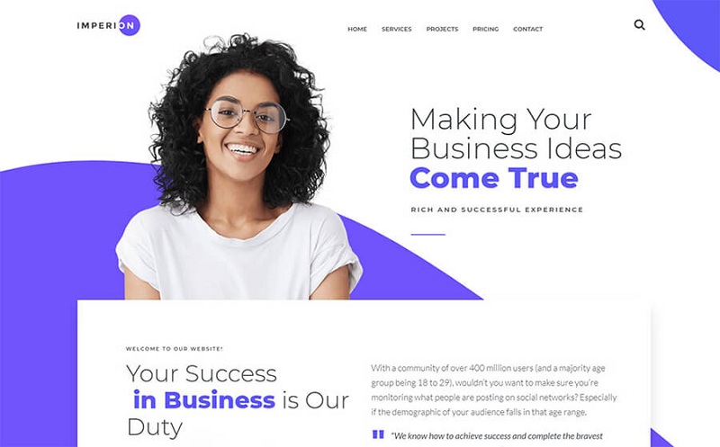 Business Elementor WordPress Themes