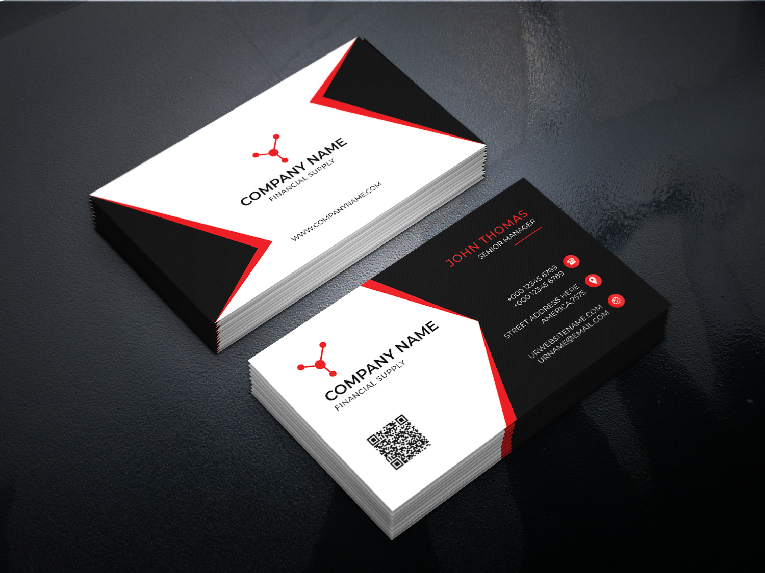 Creative Business Card PSD Template