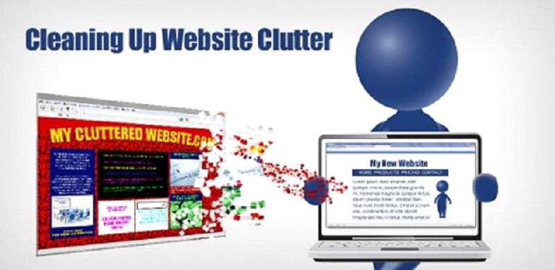 Cleaning Up Website Clutter