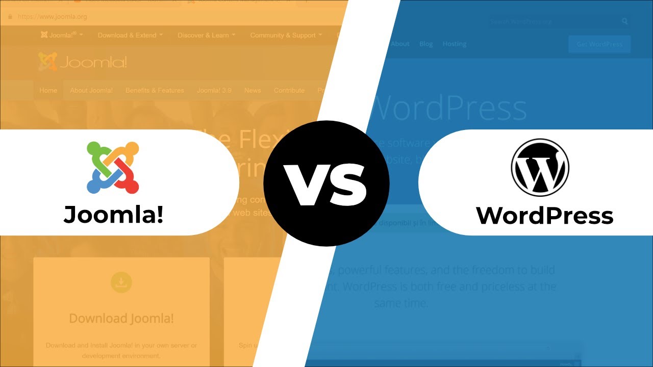 WordPress versus Joomla