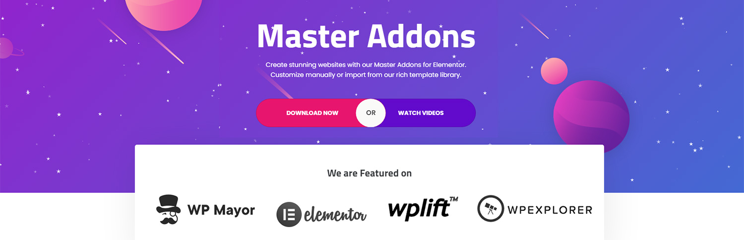 Master Addons For Elementor