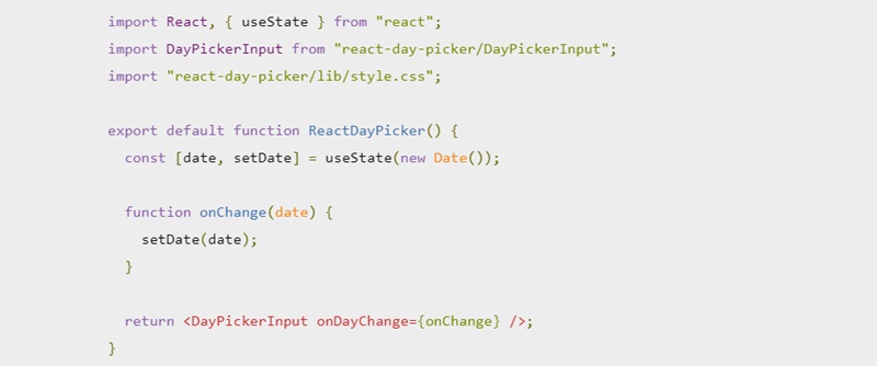 React-Day-Picker