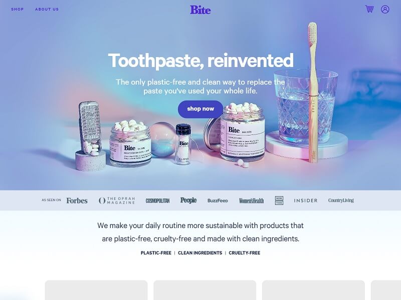 Bite Toothpaste Bits