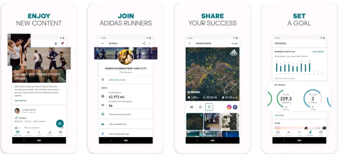 Adidas Running App Free Fitness app 