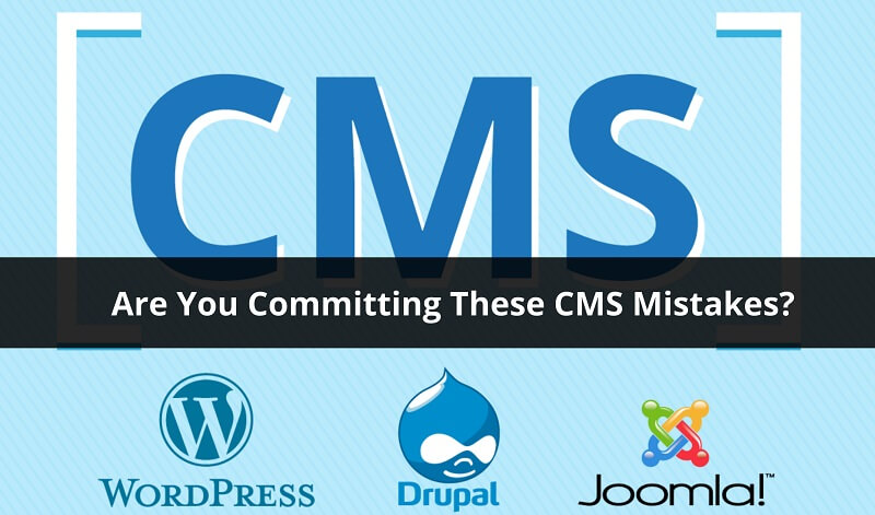 CMS Mistakes