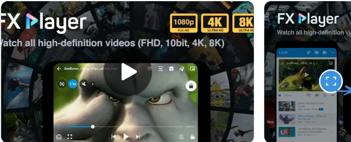 FX Player: All in one video player app