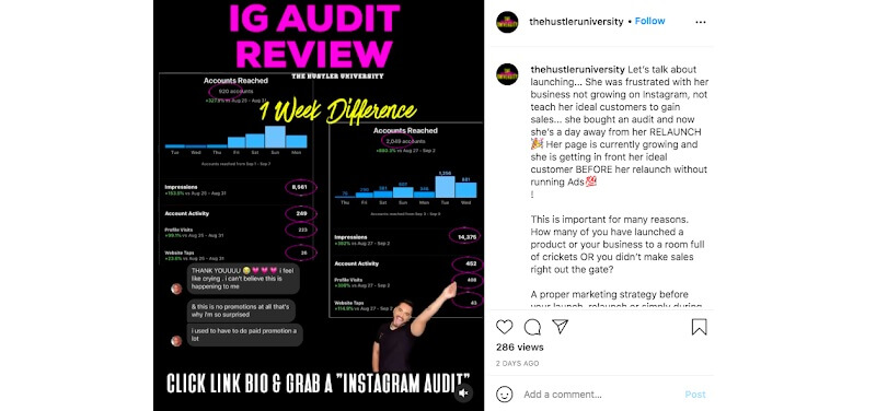 Instagram Audit