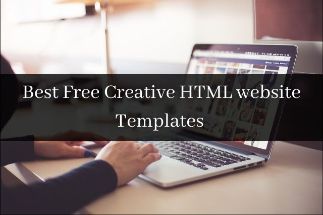 Best Free Creative HTML website Templates