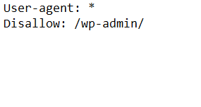 Robots.txt file syntax