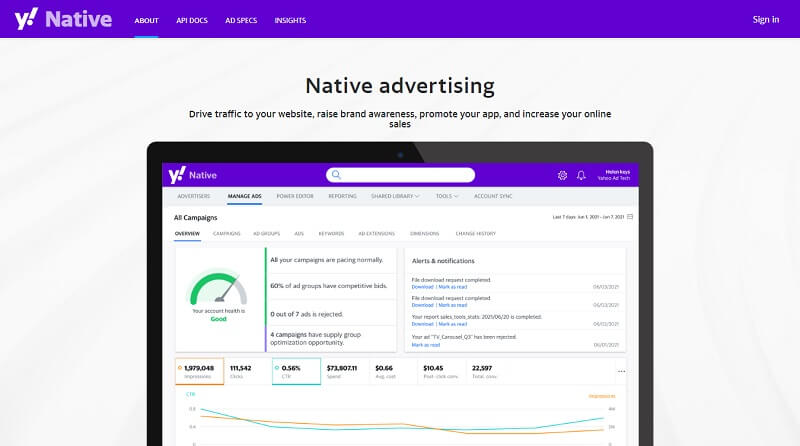 Yahoo Native