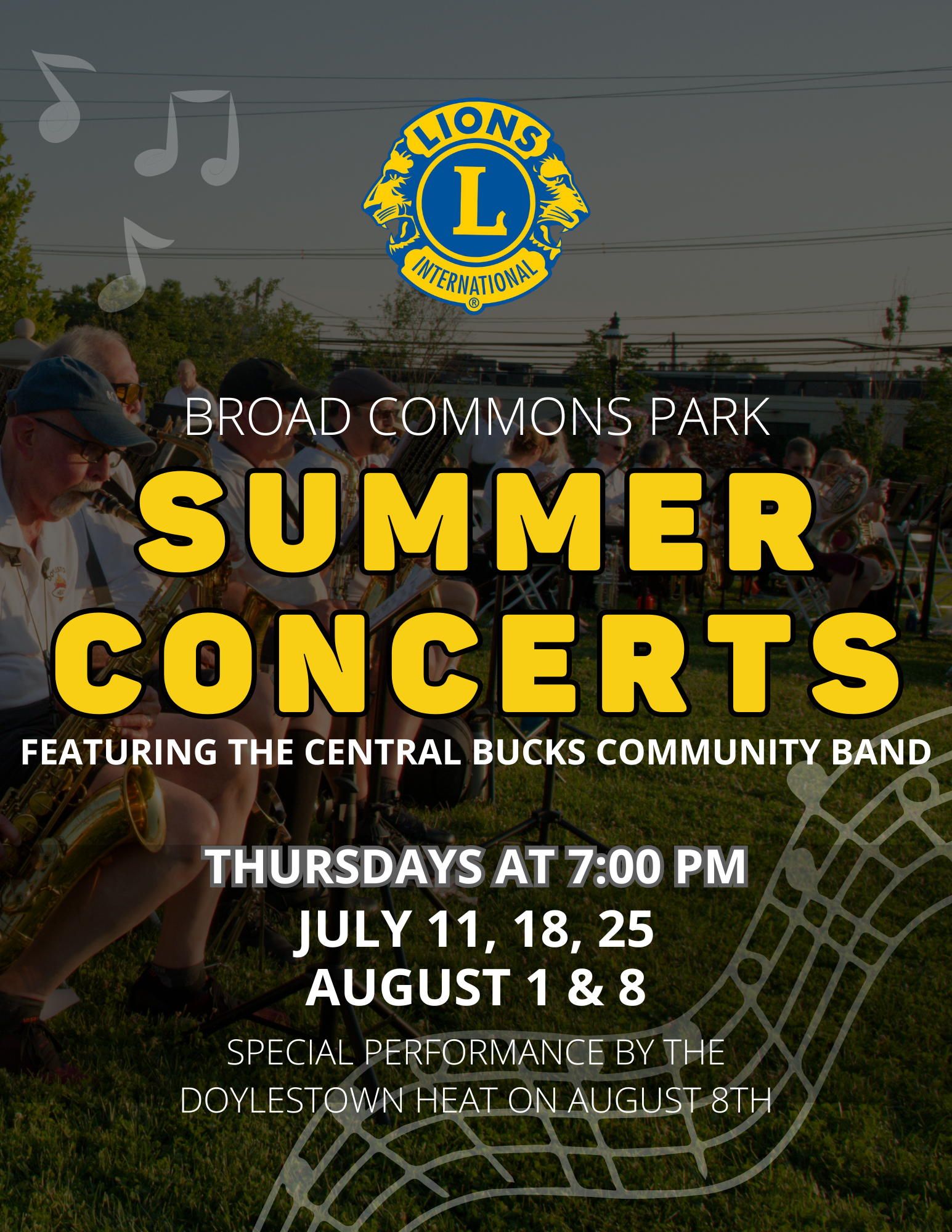 Lions Club Summer Concerts 2024 1