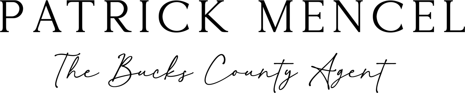 The Bucks County Agent Patrick Mencel Logo