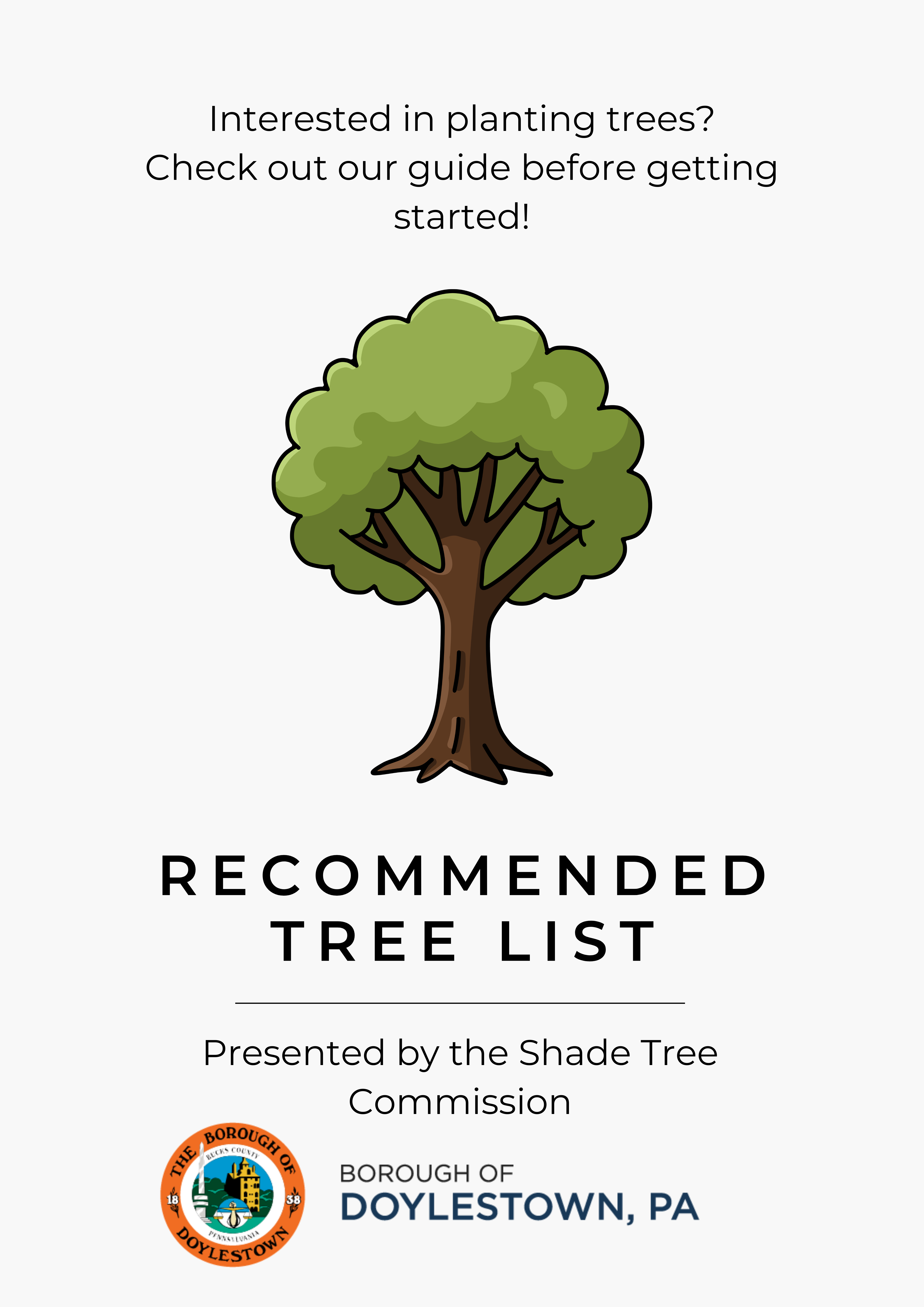 UPDATED Borough of Doylestown STC Tree Guide