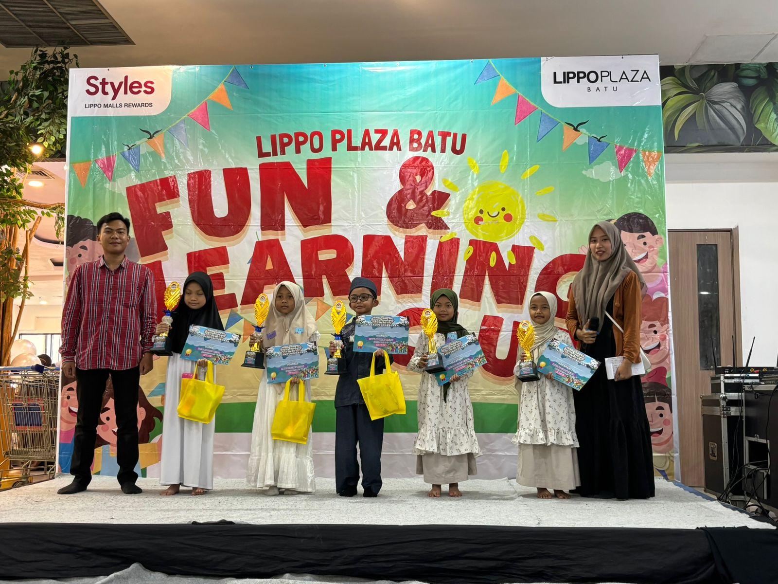 Semarak Tahun Baru Hijriah, Warna Event Organizer dan DT Peduli Malang Gelar Festival Lomba Islami di Lippo Plaza Batu