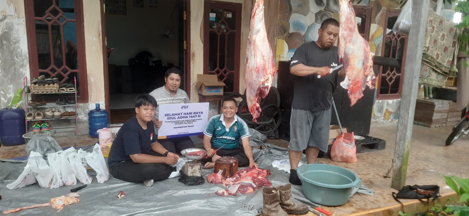 PT Energi Makmur Buana (INVI) Kaltim dan DT Peduli Kalsel Hadirkan Manfaat Qurban bagi Karyawan dan Masyarakat