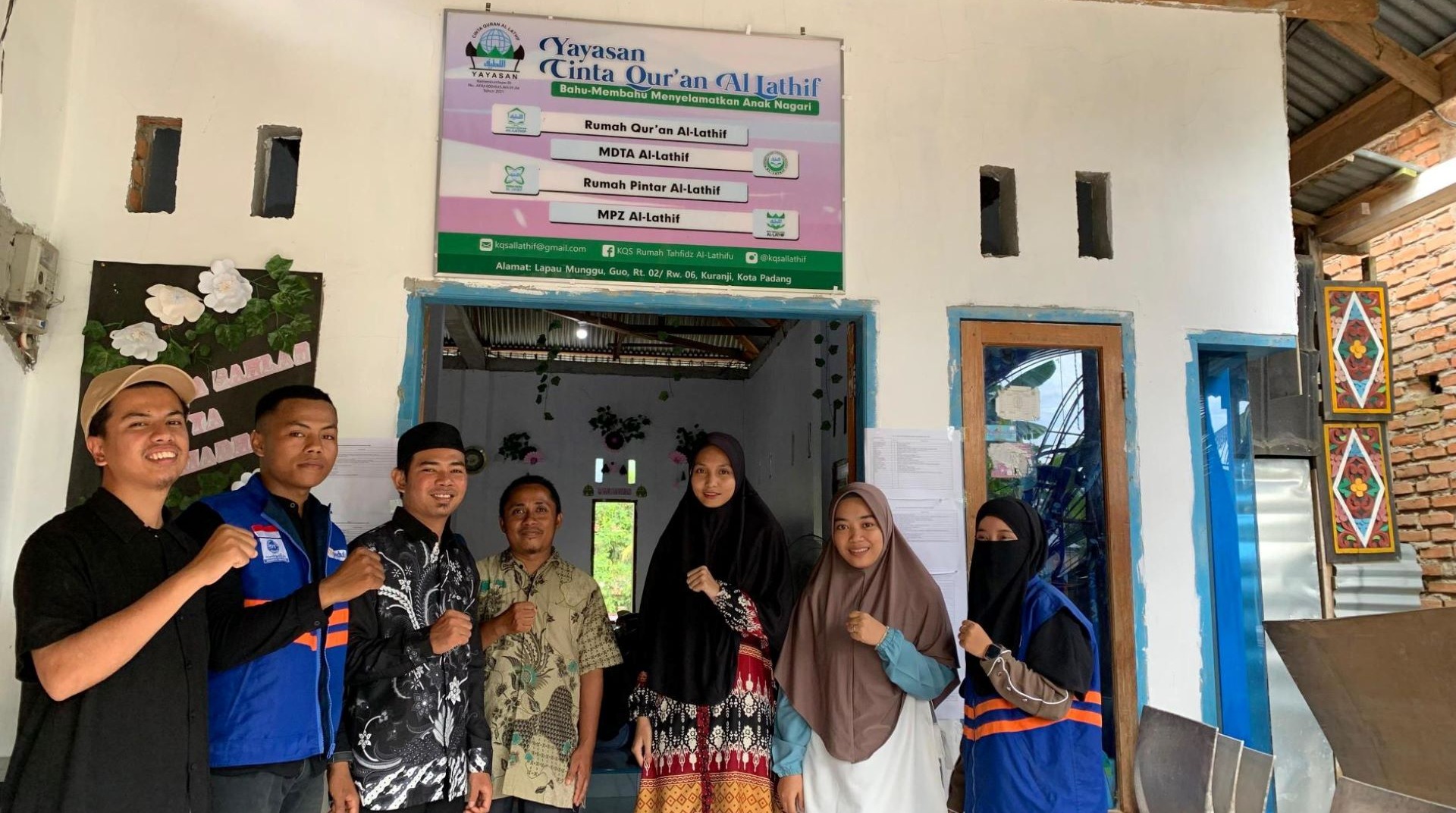 DT Peduli Sumbar Lakukan Survei Rumah Tahfidz Al Latif Kuranji Sebagai Lokasi Qurban Festival