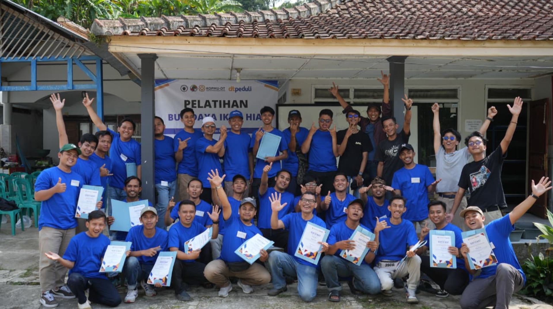 DT Peduli dan KOPMU DT Gelar Pelatihan Budidaya Ikan Hias untuk Tingkatkan Keterampilan Masyarakat