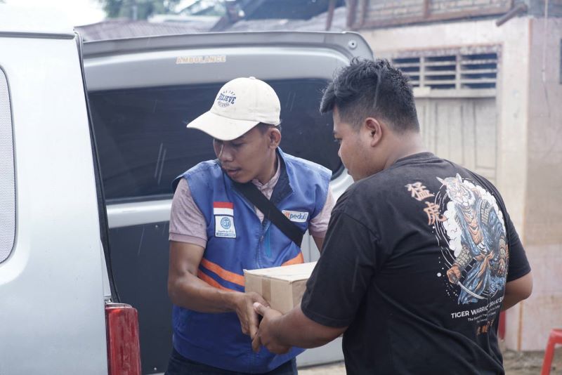 Tapanuli Selatan Darurat Bencana, DT Peduli Riau Salurkan Bantuan Untuk Masyarakat Terdampak