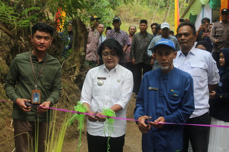 PT Telkom dan DT Peduli Resmikan Infrastruktur Air Bersih di Kedungpoh Kidul