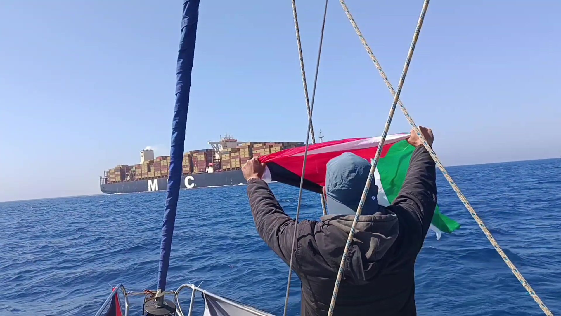 Masuki Laut Mediterania, Armada GSF 2.0 Sempat Hadang Kapal Kargo Berisi Senjata