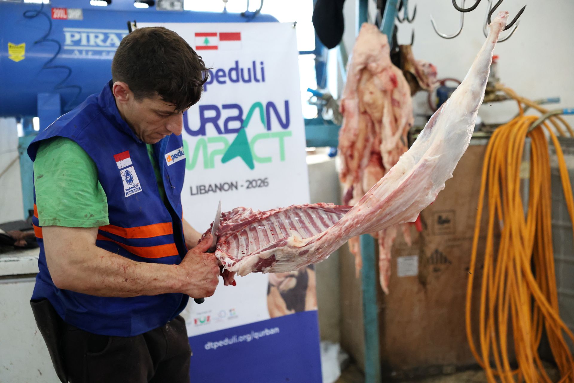 DT Peduli Salurkan Qurban di Lebanon, Beri Dampak bagi Pengungsi Palestina