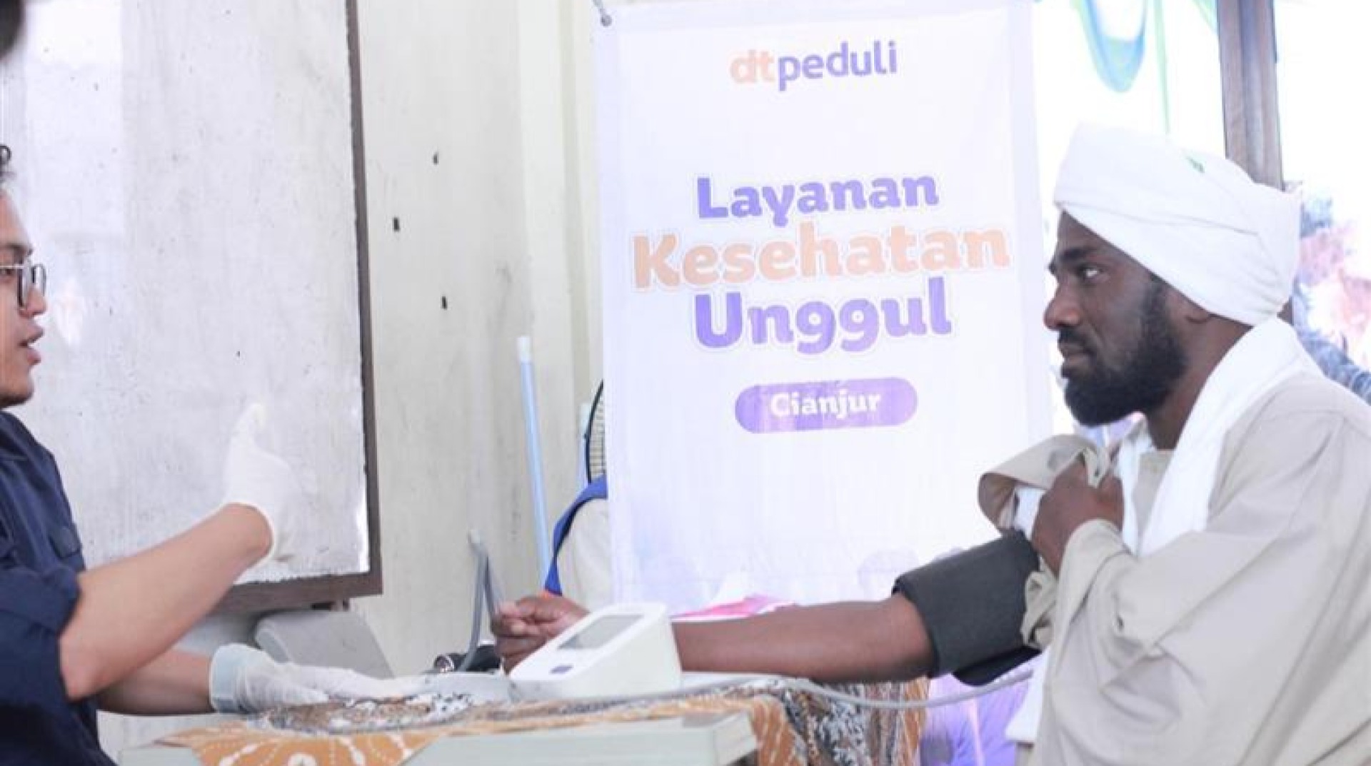 DT Peduli Cianjur Berpartisipasi Menyediakan Layanan Kesehatan Gratis dalam Acara Bakti Sosial ZAD Sharing 4.0